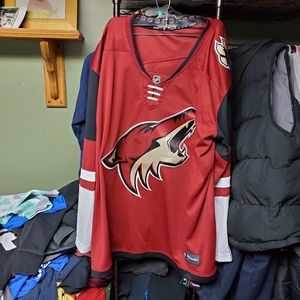 Phoenix Coyotes Fanatics Stitched Jersey Womens 4XL
